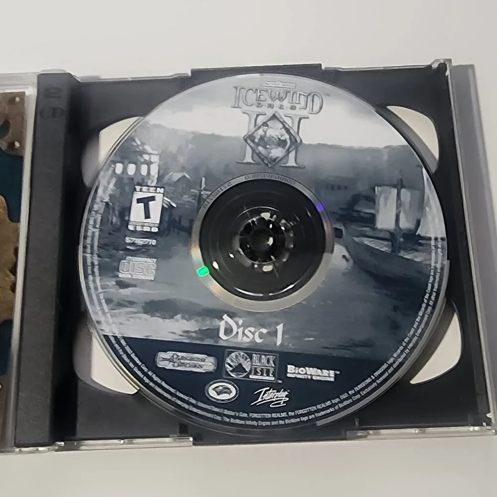 Icewind Dale II (PC, 2002) Complete Black Isle Studios Forgotten Realms RPG